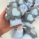 elefantino pannolenci battesimo