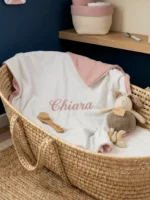 copertina neonata personalizzata pile