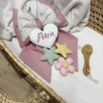 Creazione su misura- fiocco modello aurora e sacchetti porta confetti