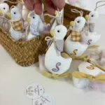 Creazione su misura- 15 paperelle lilla