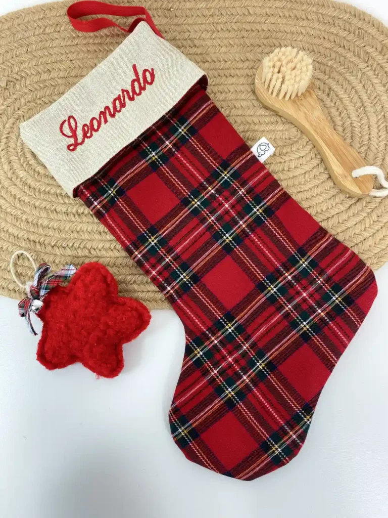 calza di Natale scozzese