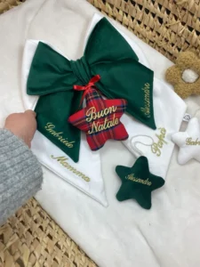 fiocco di Natale personalizzato