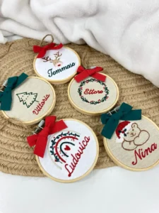 telai albero natale con nome